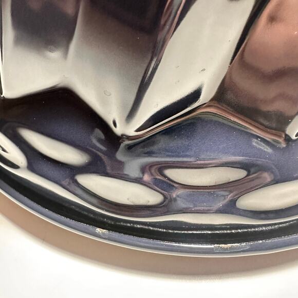 Dr Oetker Gugelhupf bundt 10" x 5" Baking Enamelled Pastry Form Sponge cake BLUE - Picture 5 of 15